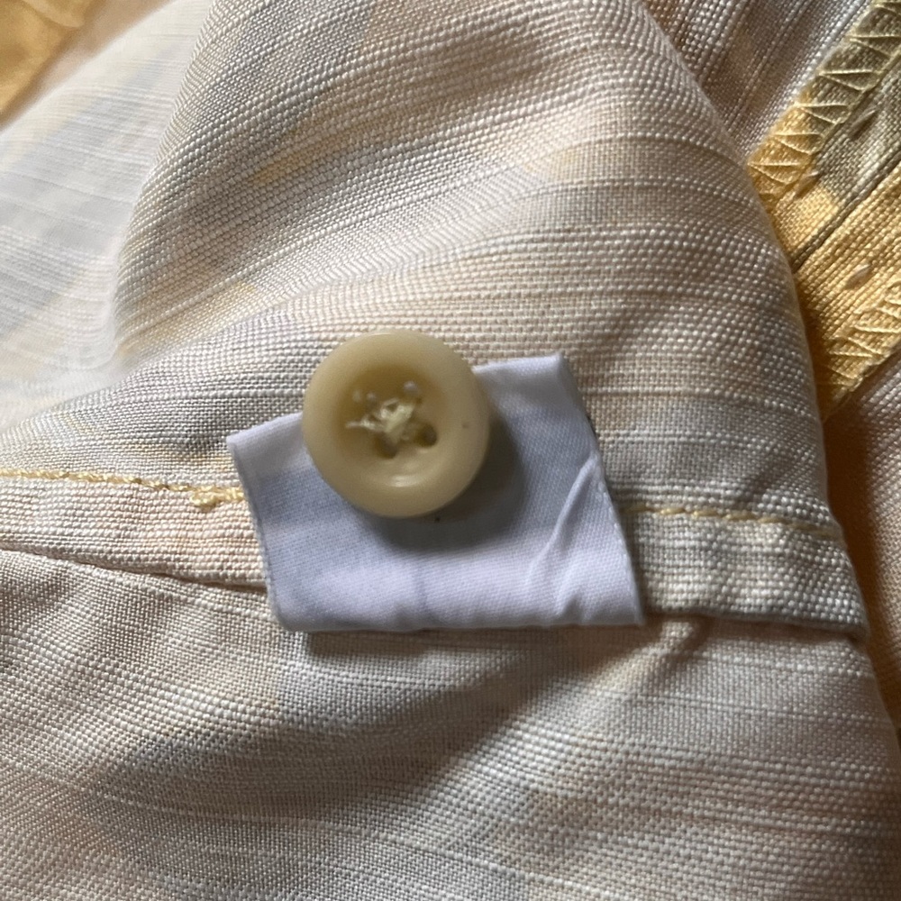 Tommy Bahama 100% Silk Embroidered Tropical Leaf Shirt - Picture 8 of 13